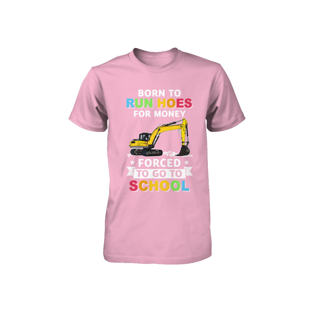 Born To Run Hoes For Money Forced To Go To School Youth Youth Shirt | Teecentury.com