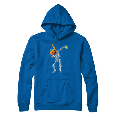 Halloween Dabbing Skeleton Softball T-Shirt & Hoodie | Teecentury.com