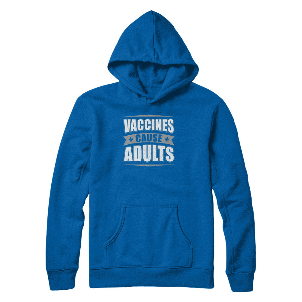 Distressed Vaccines Cause Adults T-Shirt & Tank Top | Teecentury.com