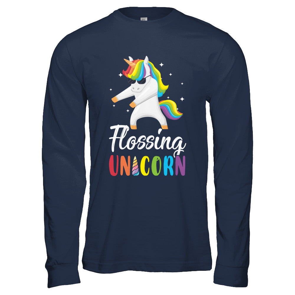Floss Dance Flossing Unicorn T-Shirt & Hoodie | Teecentury.com