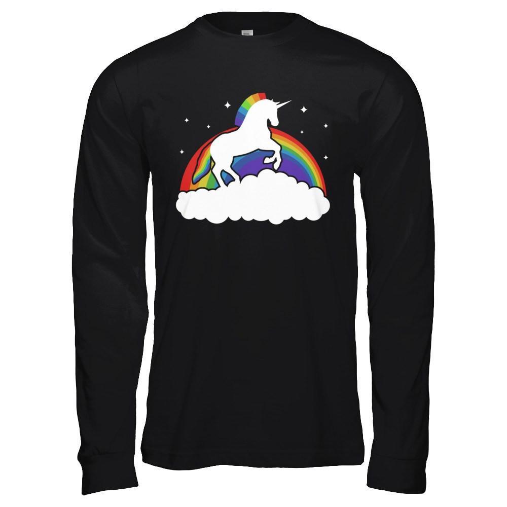 Totally Straight Unicorn Rainbow Gay Pride T-Shirt & Hoodie | Teecentury.com