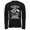 My Favorite Tiny Human Calls Me Grandpa T-Shirt & Hoodie | Teecentury.com