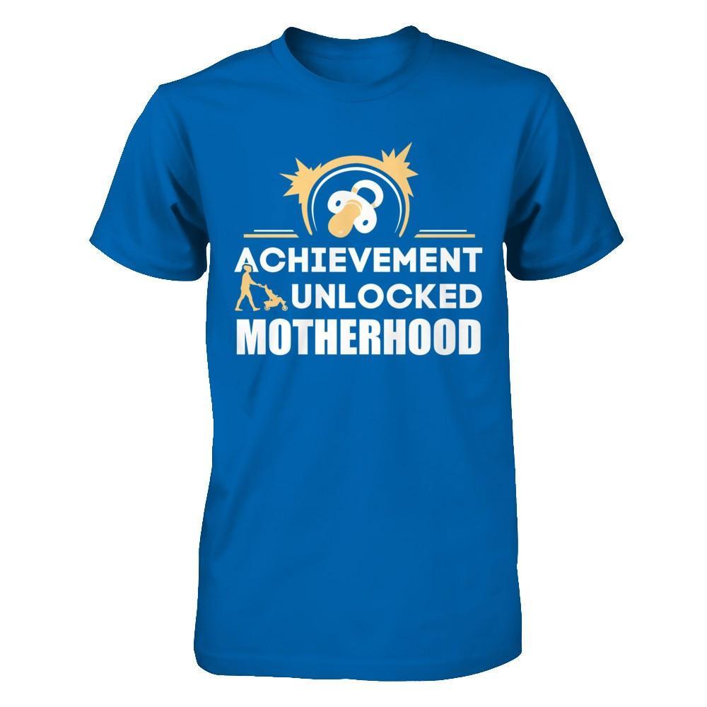 Achievement Unlocked Motherhood First Time Mom T-Shirt & Hoodie | Teecentury.com