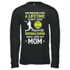 Funny My Favorite Softball Player Calls Me Mom T-Shirt & Hoodie | Teecentury.com