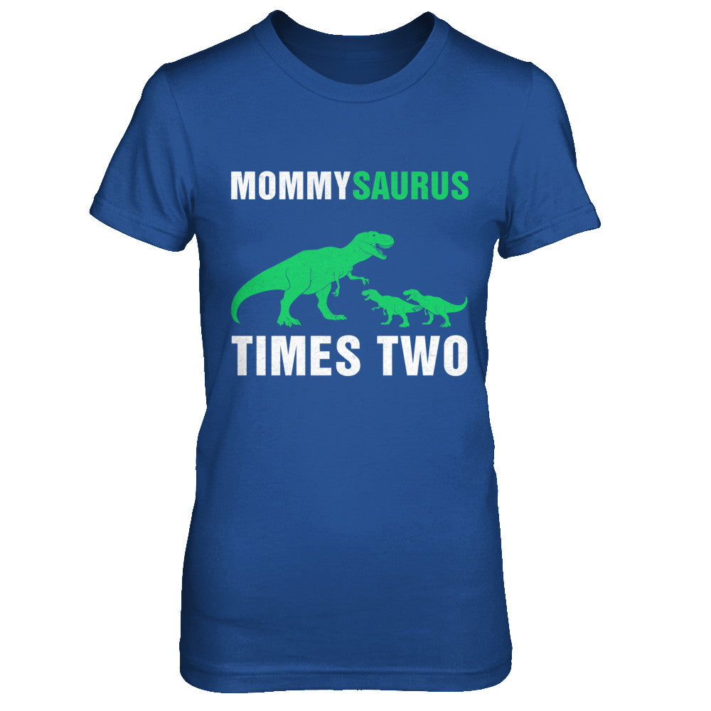 Mommysaurus Times Two Twins Mothers Day T-Shirt & Hoodie | Teecentury.com