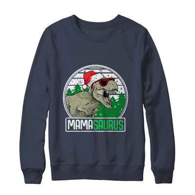 Mamasaurus Mama Dinosaur T-Rex Family Christmas T-Shirt & Sweatshirt | Teecentury.com