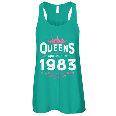 Queens Are Born In 1983 Birthday Gift T-Shirt & Tank Top | Teecentury.com