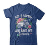Just A Woman Who Loves Her Farmer T-Shirt & Hoodie | Teecentury.com
