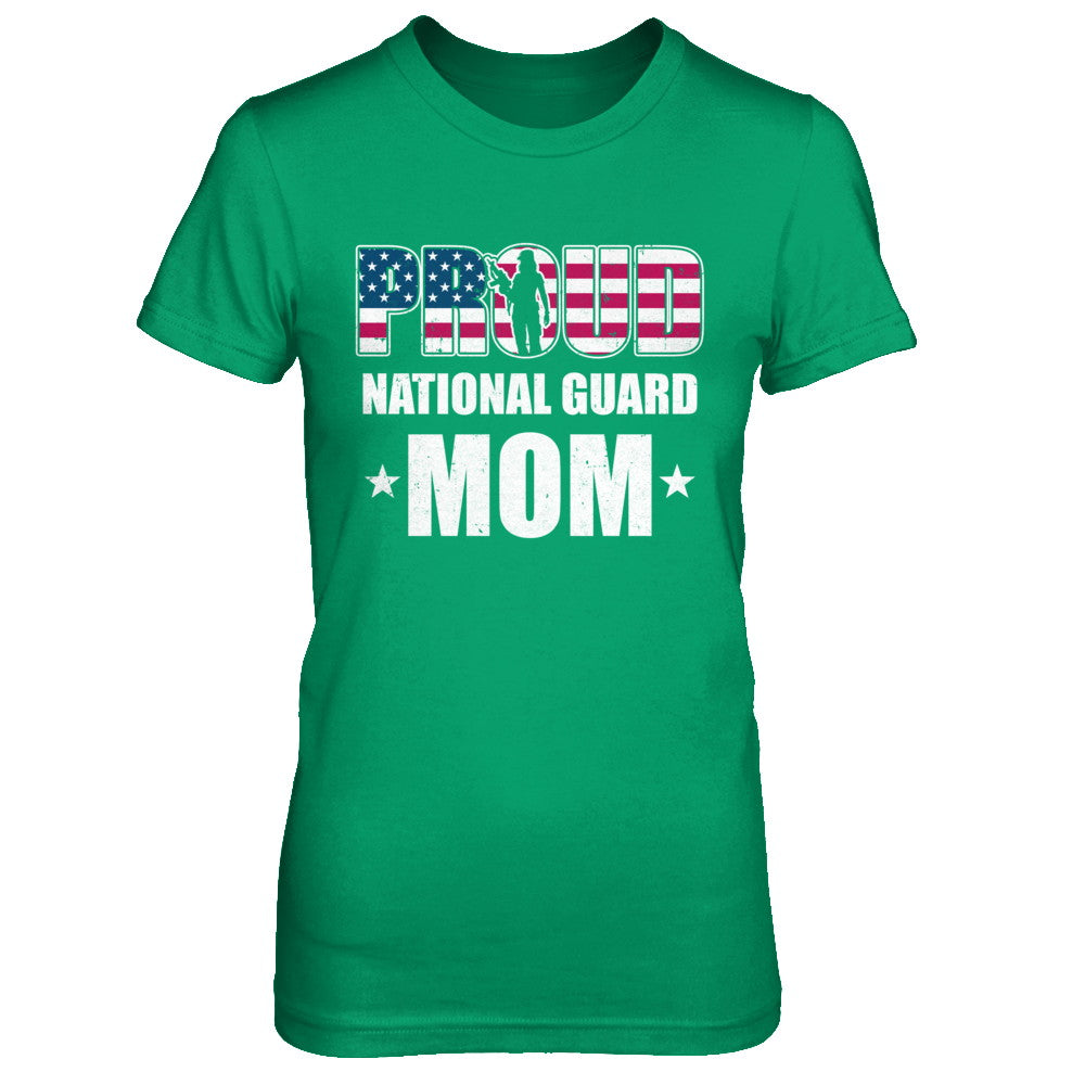 Proud National Guard Mom Veteran Mothers Day T-Shirt & Hoodie | Teecentury.com