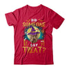 Did Someone Say Treat Pitbull Halloween Costume T-Shirt & Hoodie | Teecentury.com