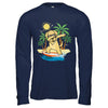 Summer Vacation Dabbing Golden Retriever Surfing Surfboard Gift T-Shirt & Hoodie | Teecentury.com