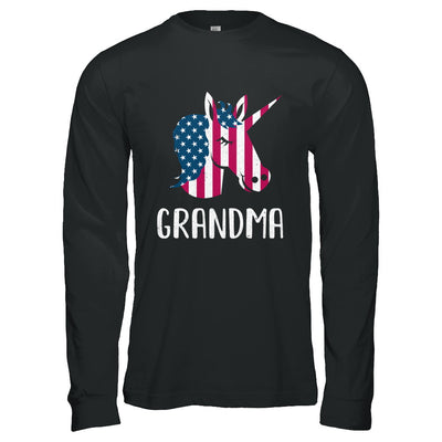 Patriotic Grandma Unicorn Americorn 4Th Of July T-Shirt & Hoodie | Teecentury.com