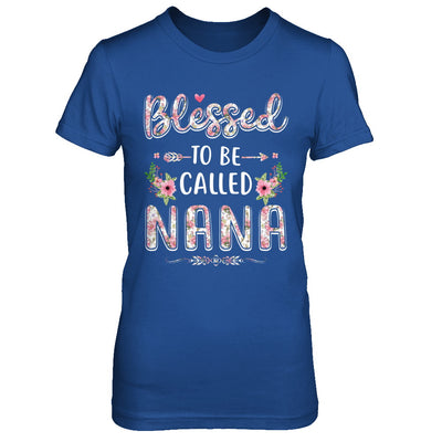 Funny Grandma Gifts Blessed To Be Called Nana T-Shirt & Hoodie | Teecentury.com