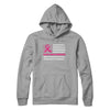 Pink Ribbon Breast Cancer Awareness US Flag T-Shirt & Hoodie | Teecentury.com