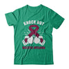 Boxing knock out Multiple Myeloma Awareness Support T-Shirt & Hoodie | Teecentury.com
