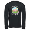 Happy Camper Flower Funny Camping Girl Gifts T-Shirt & Tank Top | Teecentury.com