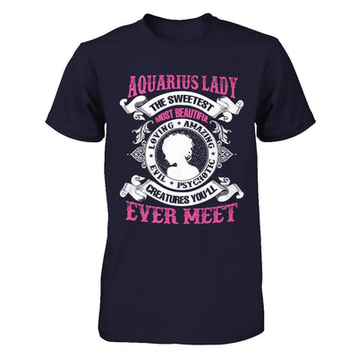 Aquarius Lady The Sweetest Most Beautiful Love Amazing T-Shirt & Hoodie | Teecentury.com