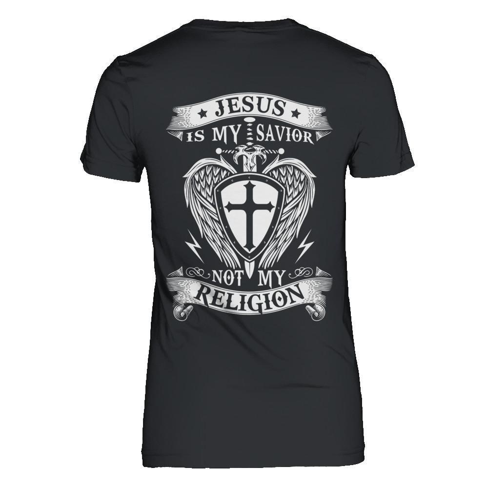 Knight Templar Jesus Is My Savior Not My Religion T-Shirt & Hoodie | Teecentury.com