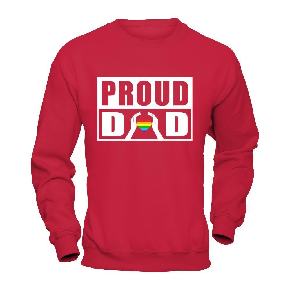 Proud Dad Lgbt Gay Lesbian Pride T-Shirt & Hoodie | Teecentury.com