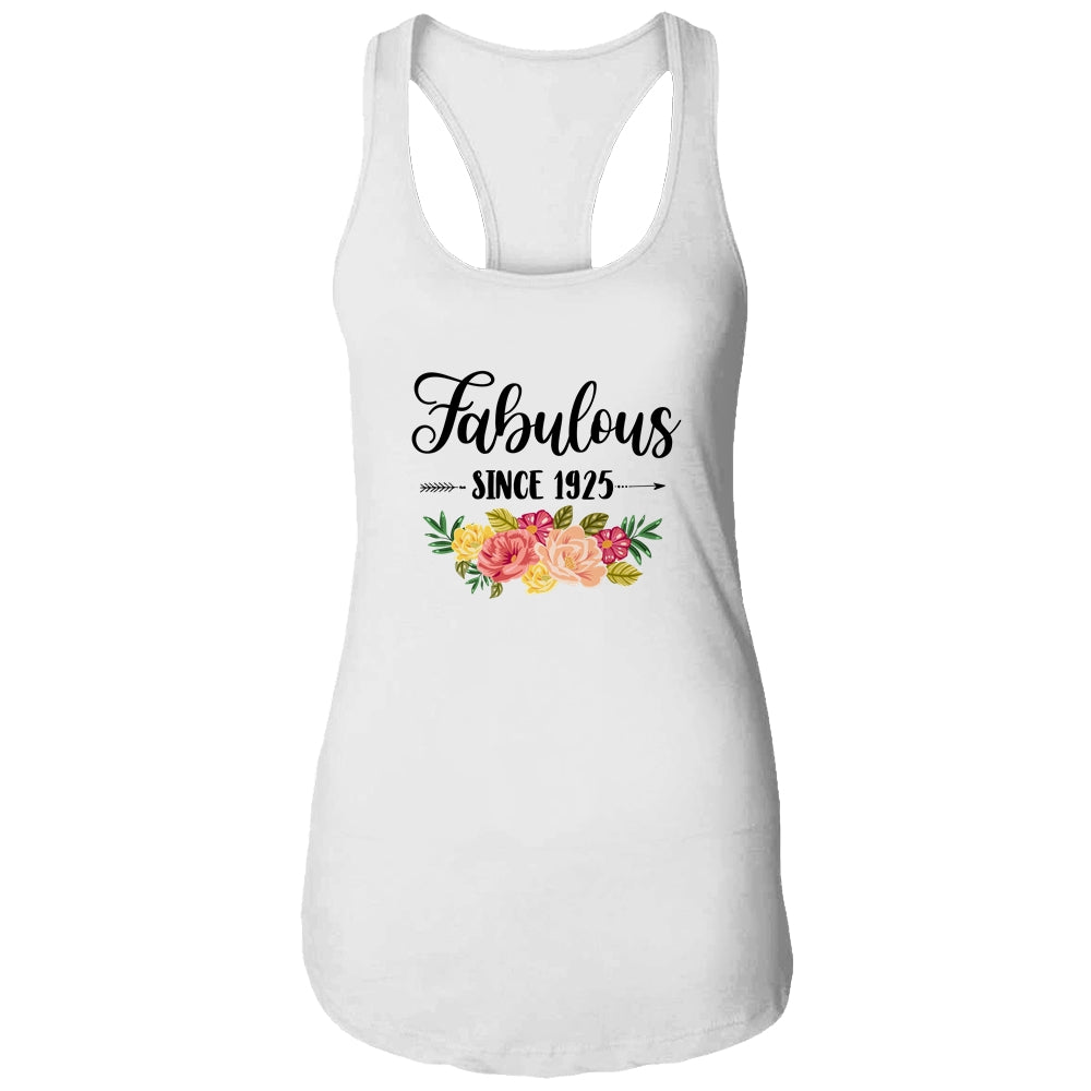 97th Birthday Gifts Women 97 Year Old Fabulous Since 1925 T-Shirt & Tank Top | Teecentury.com