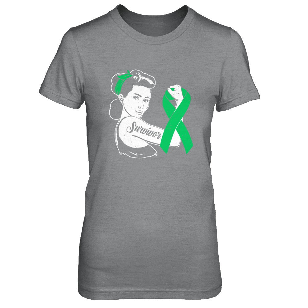 We Can Cure It Liver Cancer Green Awareness Survivor T-Shirt & Hoodie | Teecentury.com
