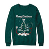 Merry Christmas Stethoscope Nurse Christmas Tree Xmas T-Shirt & Sweatshirt | Teecentury.com
