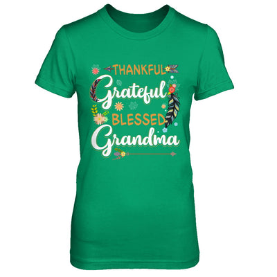 Grateful Thankful And Blessed Grandma T-Shirt & Hoodie | Teecentury.com