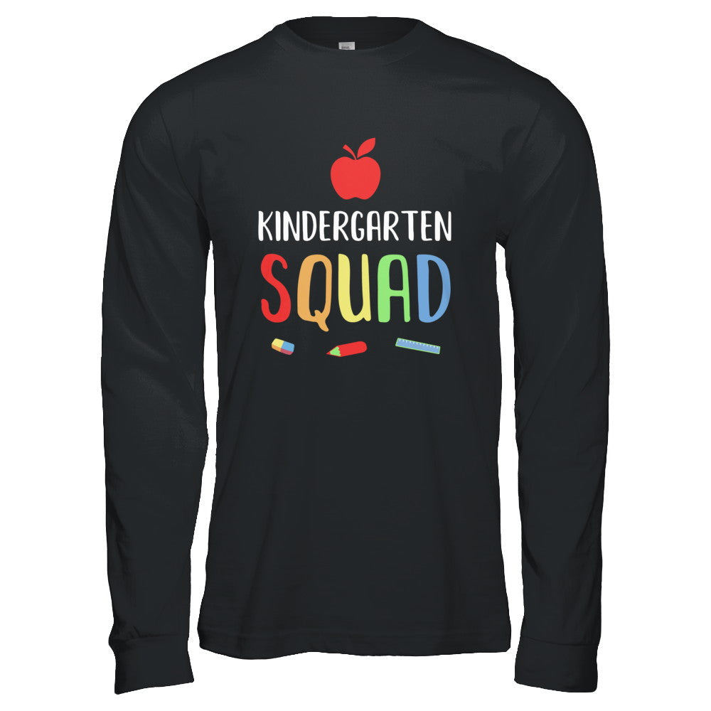 Kindergarten Squad Back To School Teacher Gift T-Shirt & Hoodie | Teecentury.com