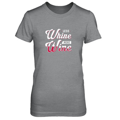 Less Whine More Wine Lover T-Shirt & Tank Top | Teecentury.com