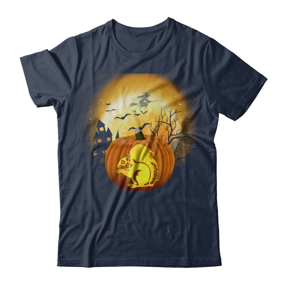 Pumpkin Squirrel Halloween Human Costume T-Shirt & Hoodie | Teecentury.com