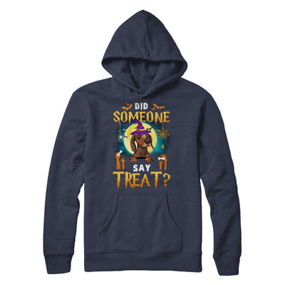 Did Someone Say Treat Dachshund Halloween Costume T-Shirt & Hoodie | Teecentury.com