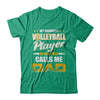 My Favorite Volleyball Player Calls Me Dad Volleyball T-Shirt & Hoodie | Teecentury.com