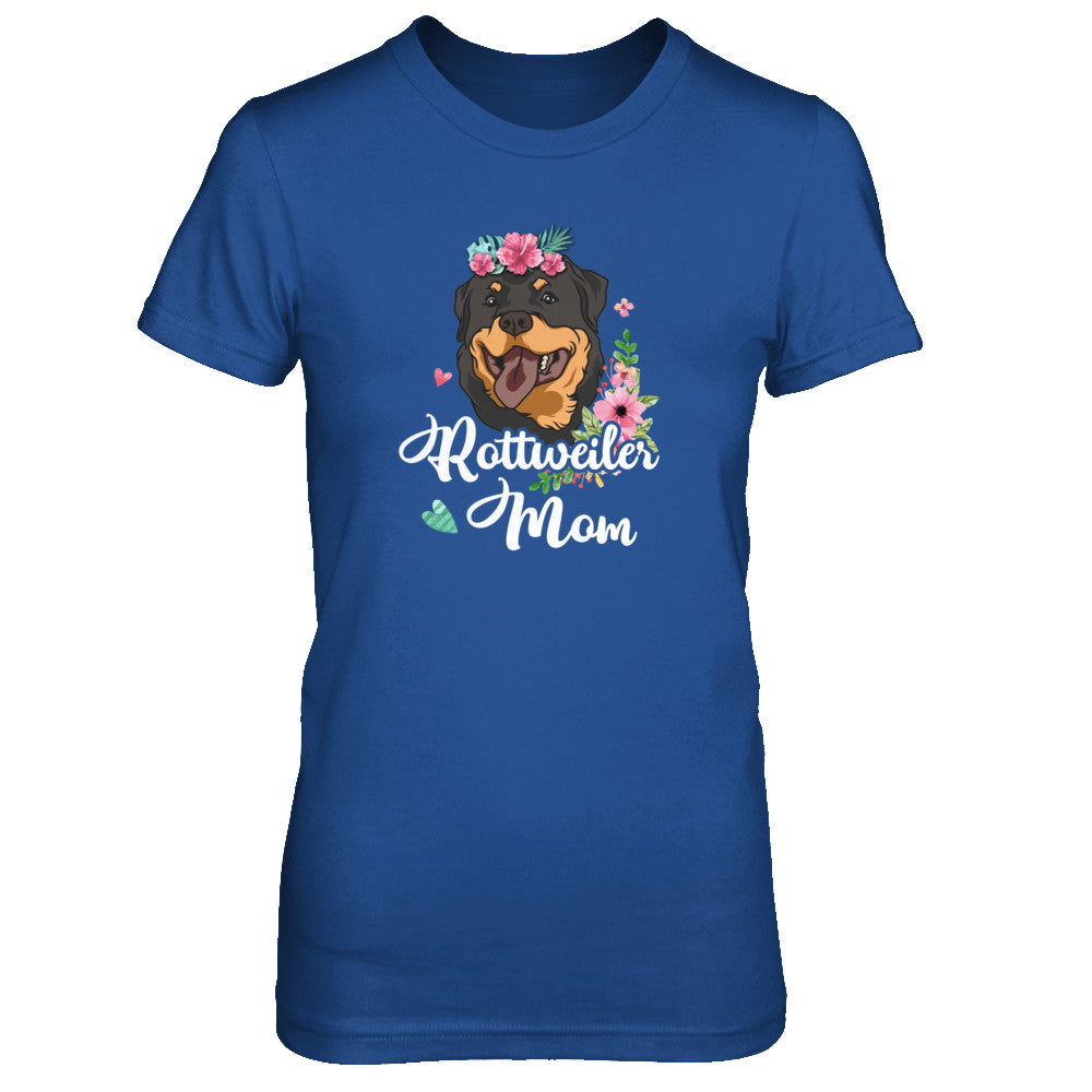 Rottweiler Mom Funny Dog Mom Gift Idea T-Shirt & Tank Top | Teecentury.com