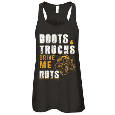 Boots And Trucks Drive Me Nuts T-Shirt & Tank Top | Teecentury.com