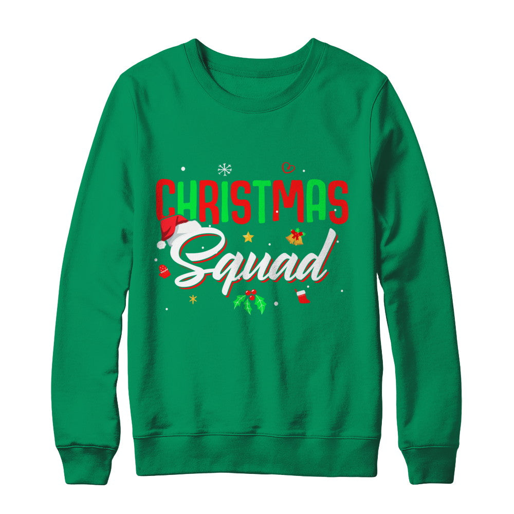 Matching Family Christmas Squad T-Shirt & Sweatshirt | Teecentury.com