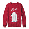 Aunt Bear Christmas Santa Pajamas T-Shirt & Sweatshirt | Teecentury.com