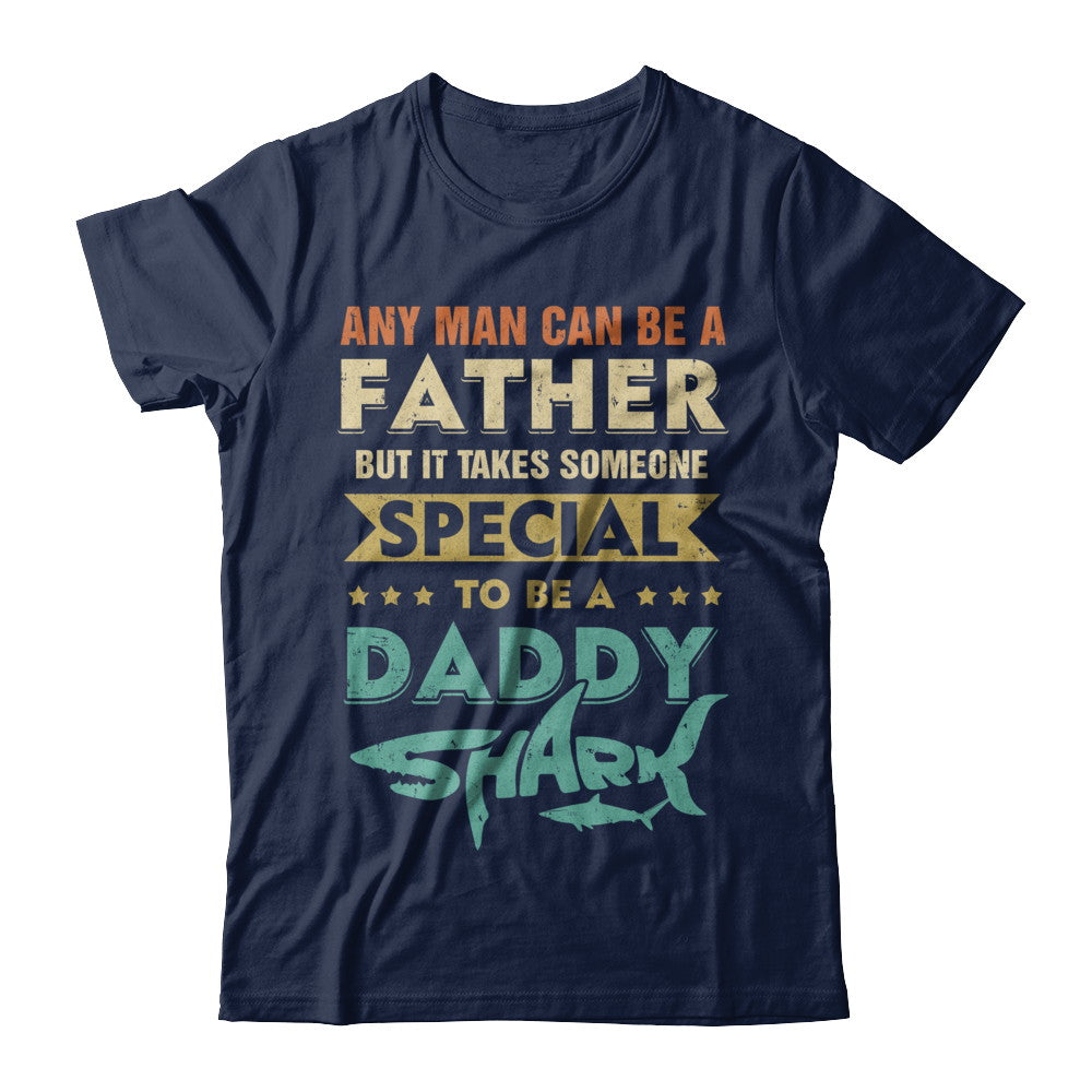 Vintage Someone Special To Be A Daddy Shark Fathers Day T-Shirt & Hoodie | Teecentury.com