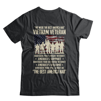 Vietnam Veteran The Best America Had Proud T-Shirt & Hoodie | Teecentury.com