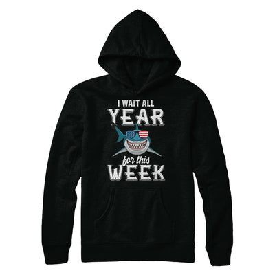 Funny I Wait All Year For This Week Sharks T-Shirt & Hoodie | Teecentury.com