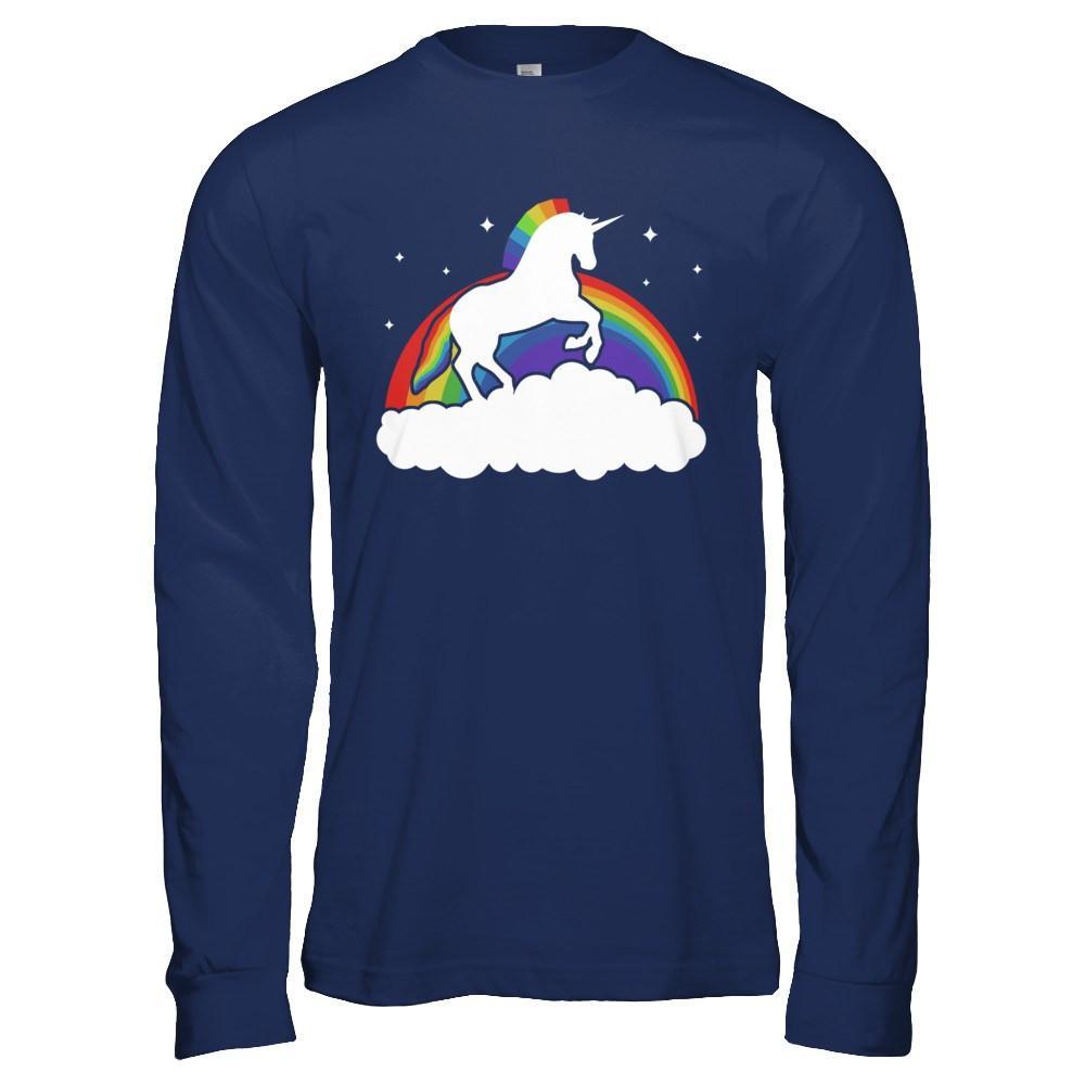 Totally Straight Unicorn Rainbow Gay Pride T-Shirt & Hoodie | Teecentury.com