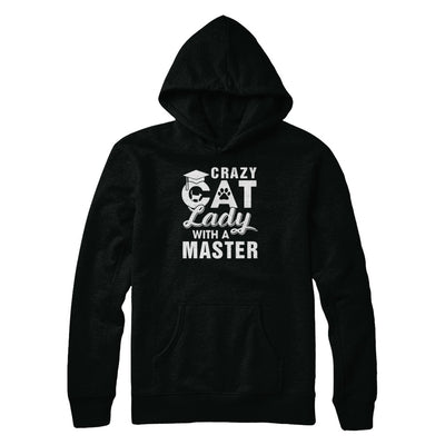 Funny Crazy Cat Lady Masters Degree Gradute Gift T-Shirt & Tank Top | Teecentury.com