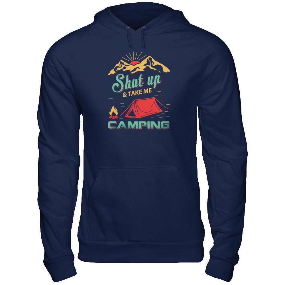 Shut Up And Take Me Camping T-Shirt & Tank Top | Teecentury.com