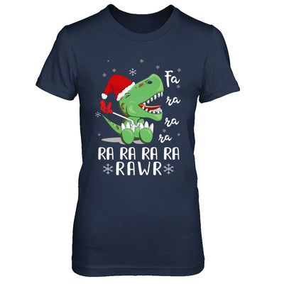 Funny Fa La La Fa Ra Rawr T-Rex Dinosaur Christmas T-Shirt & Hoodie | Teecentury.com