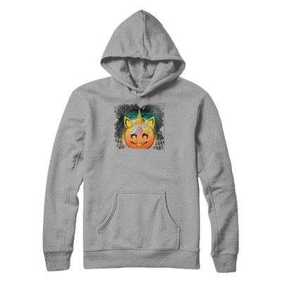 Kids Girls Unicorn Pumpkin Queen Halloween T-Shirt & Tank Top | Teecentury.com