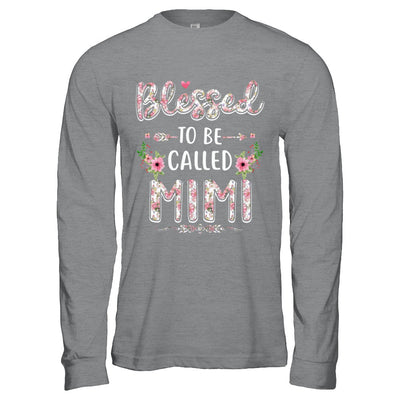 Funny Grandma Gifts Blessed To Be Called Mimi T-Shirt & Hoodie | Teecentury.com