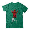 Red Pop Bear Buffalo Plaid Family Christmas Pajamas T-Shirt & Sweatshirt | Teecentury.com