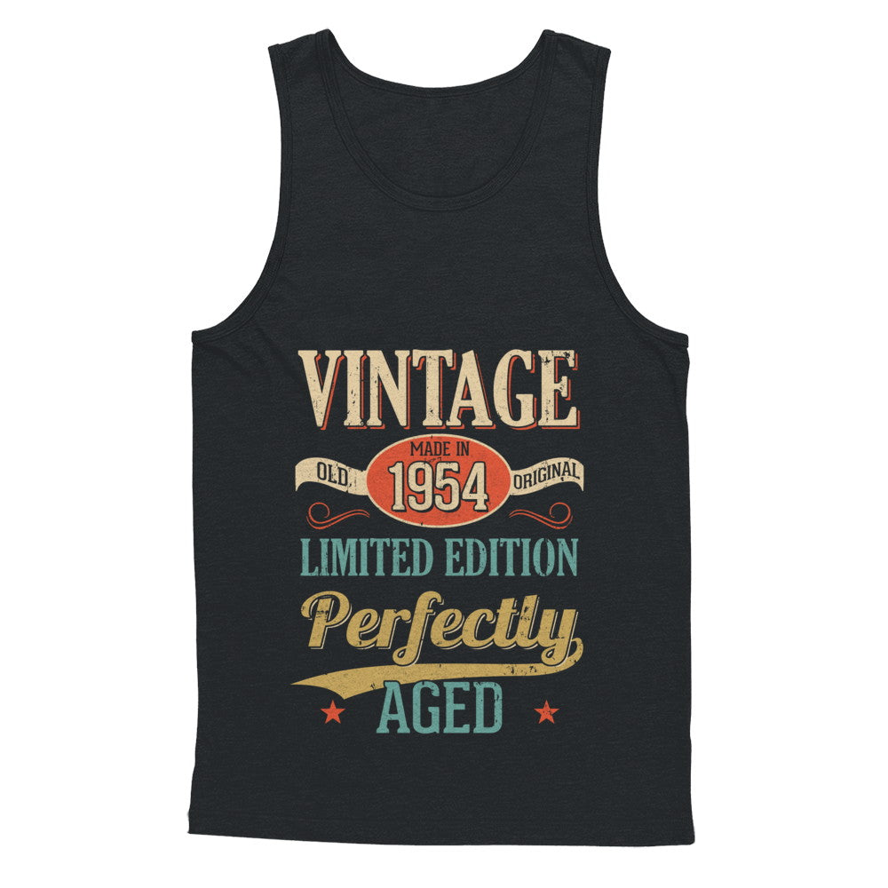 Vintage Premium Made In 1954 65Th Birthday Gift T-Shirt & Hoodie | Teecentury.com