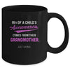 99% Of A Childs Awesomeness Comes From Their Grandmother Mug Coffee Mug | Teecentury.com