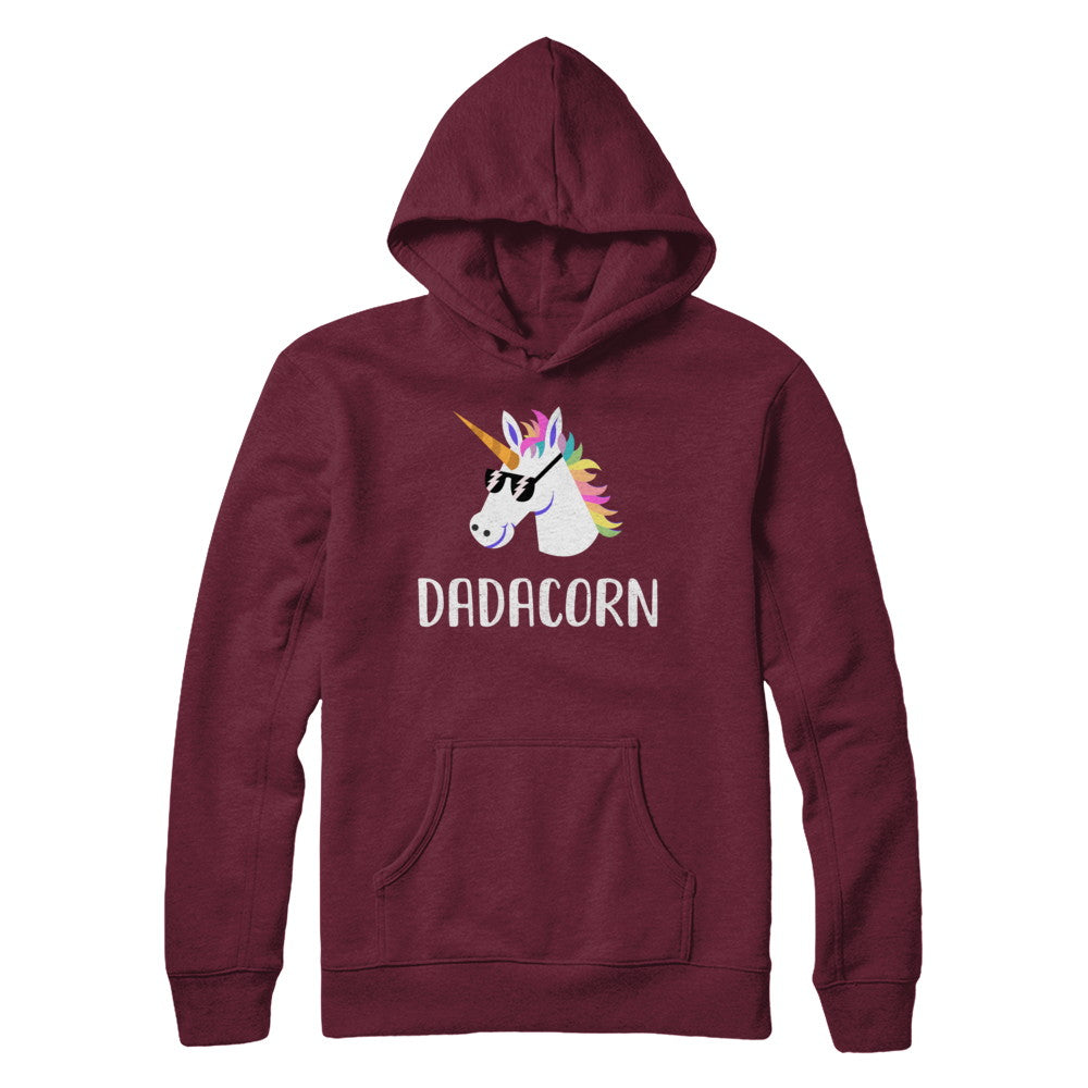 Unicorn Dad And Baby Dadacorn Daddy Fathers Day Gift T-Shirt & Hoodie | Teecentury.com