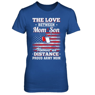 The Love Between Mom And Son Proud Army Mom T-Shirt & Hoodie | Teecentury.com